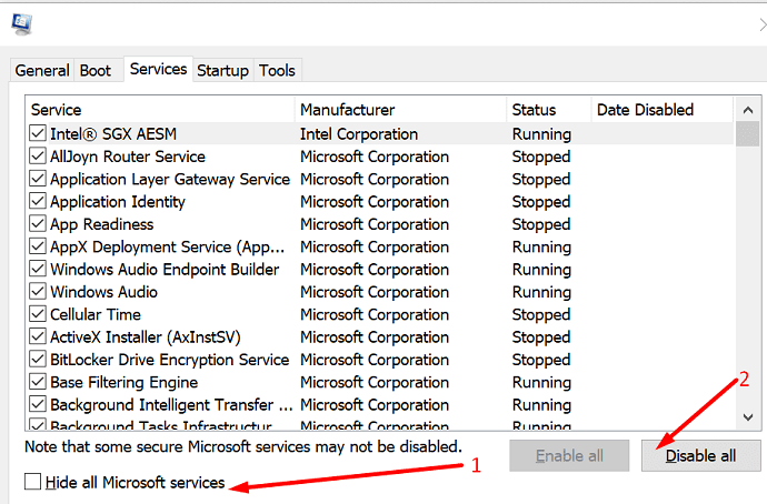 Hide-all-Microsoft-services