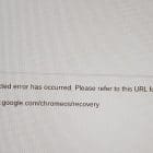 Chromebook: An Unexpected Error Has Occurred