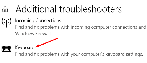 keyboard-troubleshooter-window