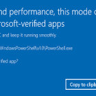 Fix: PowerShell.exe Is Not a Microsoft-Verified Application