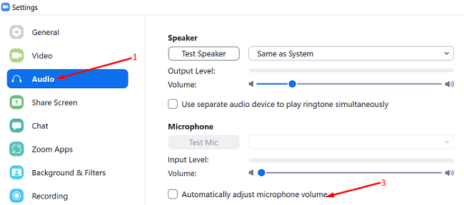 zoom-automatically-adjust-microphone-volume