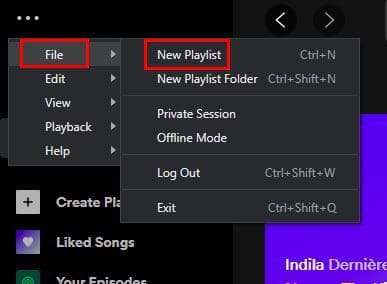 Duplicate Spotify Playlist