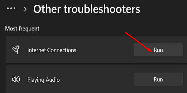 run-internet-connections-troubleshooter-windows-11