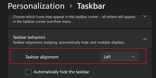 windows-11-taskbar-alignment