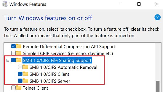 SMB-1.0-CIFS-File-Sharing-Support