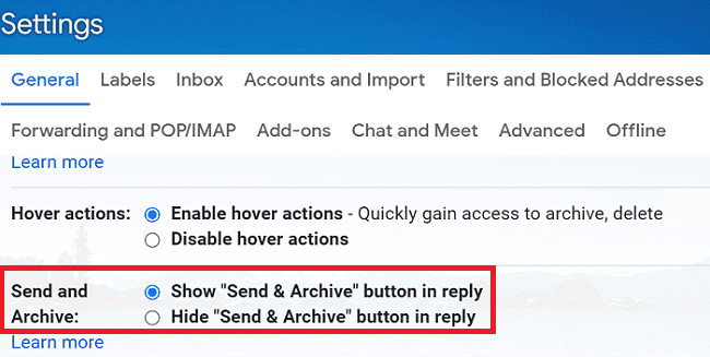 enable-send-and-archive-gmail