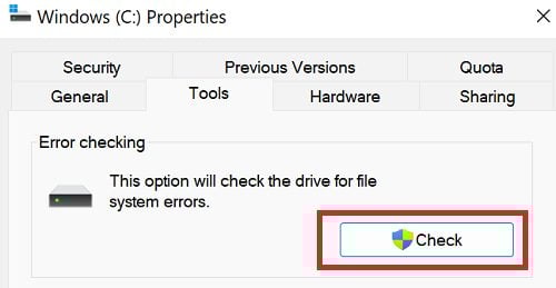 windows-11-check-drive-for-errors