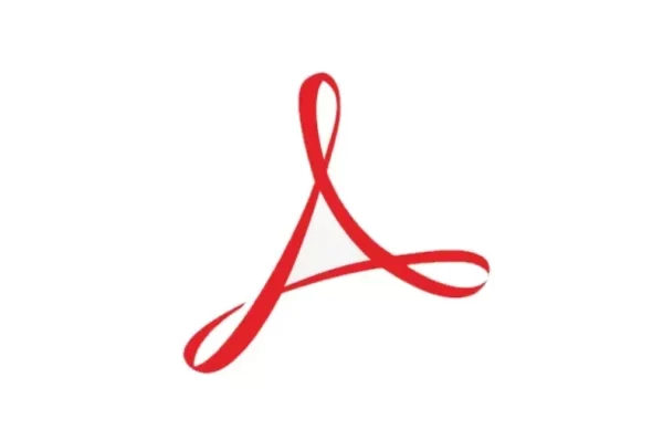 Adobe Reader Logo Header