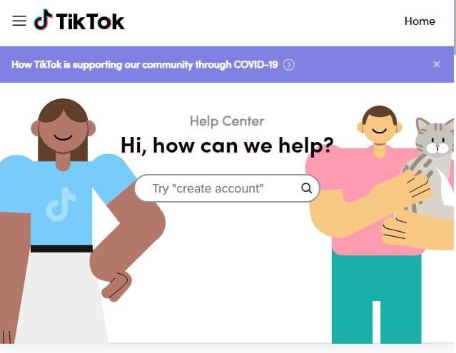 TikTok Support