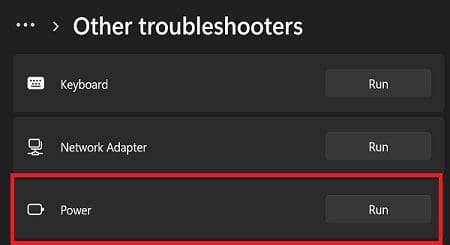 power-troubleshooter-windows