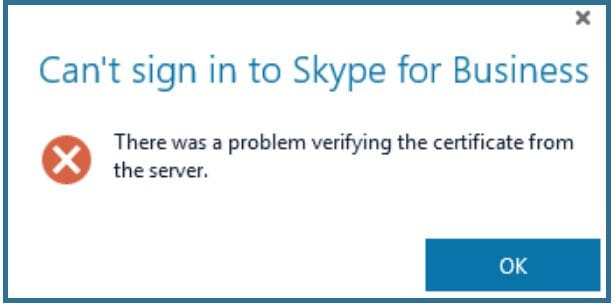 skype-problem-verifying-certificate-from-server
