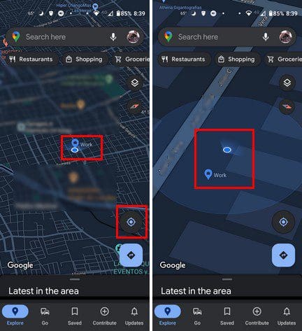 Google Maps Current Location