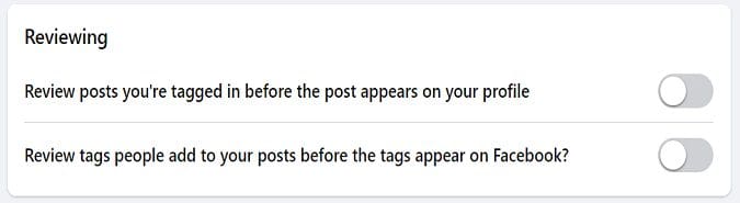 Facebook-tag-reviewing-settings