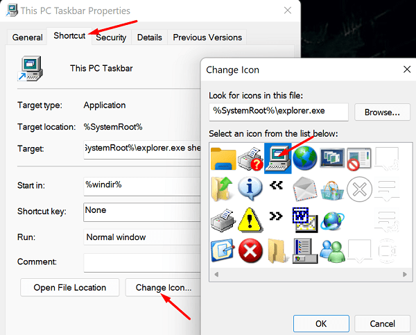 How to Pin "This PC" to Taskbar on Windows 11 - Technipages