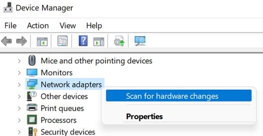 Network-adapters-scan-for-hardware-changes