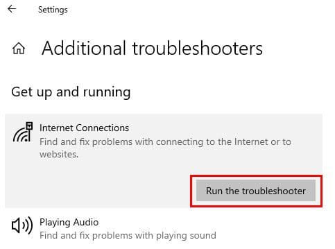 Windows Run Troubleshooter
