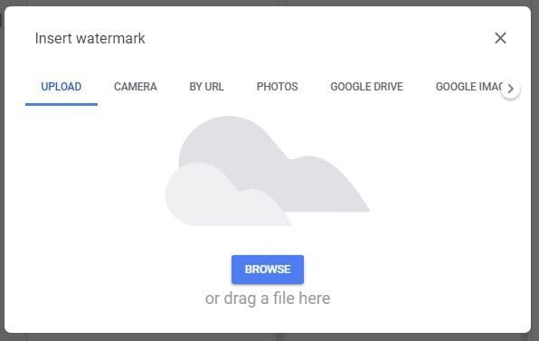 Google Docs watermark Source
