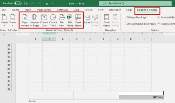 Microsoft Excel: How to Add a Header - Technipages