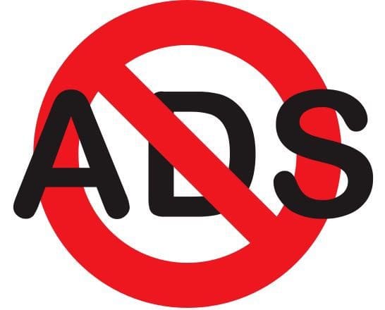 No Ads