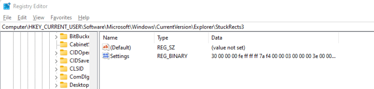 Windows 11ではタスクバーを移動できません（ただし、移動できるはずです）