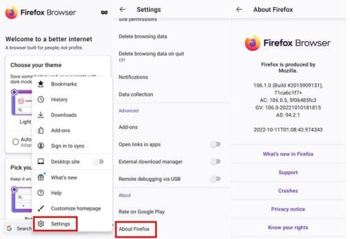 Browser Version Check How to View the Browser Version for Chrome, Safari, Firefox, Opera ...