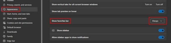 Microsoft Edge: How to Manage Favorites - Technipages