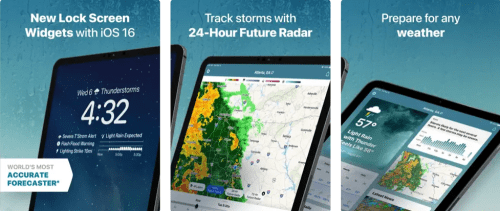 Las mejores aplicaciones meteorológicas para iPad The Weather Channel
