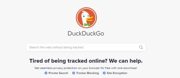 Deep Web Search Engines DuckDuckGo