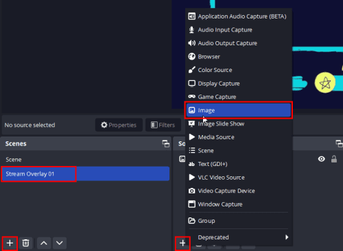 How to Add Overlay to OBS Studio Using an Image