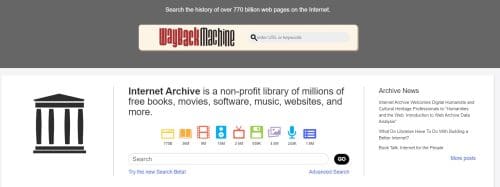 Deep Web Search Engines The Wayback Machine