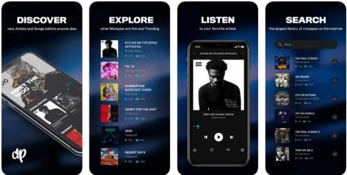 Alternatives to world star hip hop apps DatPiff - Mixtapes & Music