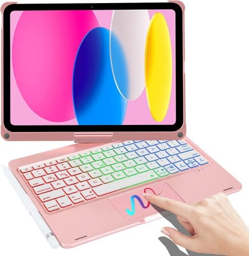 BORIYUAN Touchpad Keyboard Case