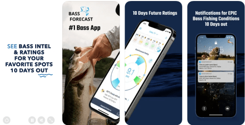 BassForecast Fishing Forecast best fishing apps for iOS