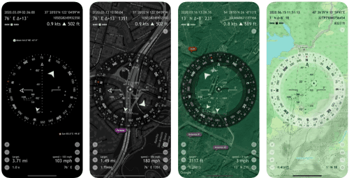 Commander Compass Go iPhone compass app
