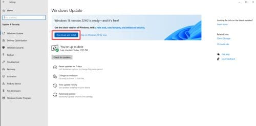 Download Windows 11 22H2 update (Photo: Courtesy of Microsoft)