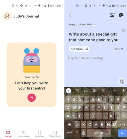 Gratitude Journals Android App Free