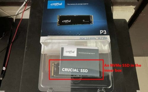 Preparing the SSD Chip Before Installing NVMe SSD unboxing