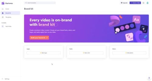 What Is Clipchamp the Brand kit