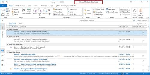 what does it mean to open outlook in safe mode