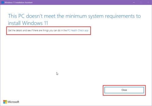Windows 11 Installation Assistant