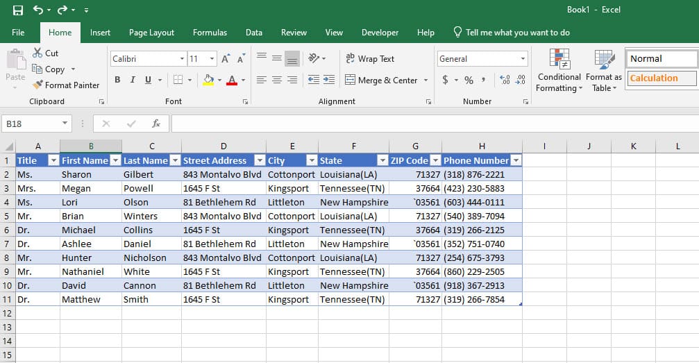 How to Print Labels From Excel Prepare Contact List