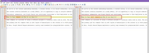 How to Do a Text Compare Online Using Cloud Apps - Technipages