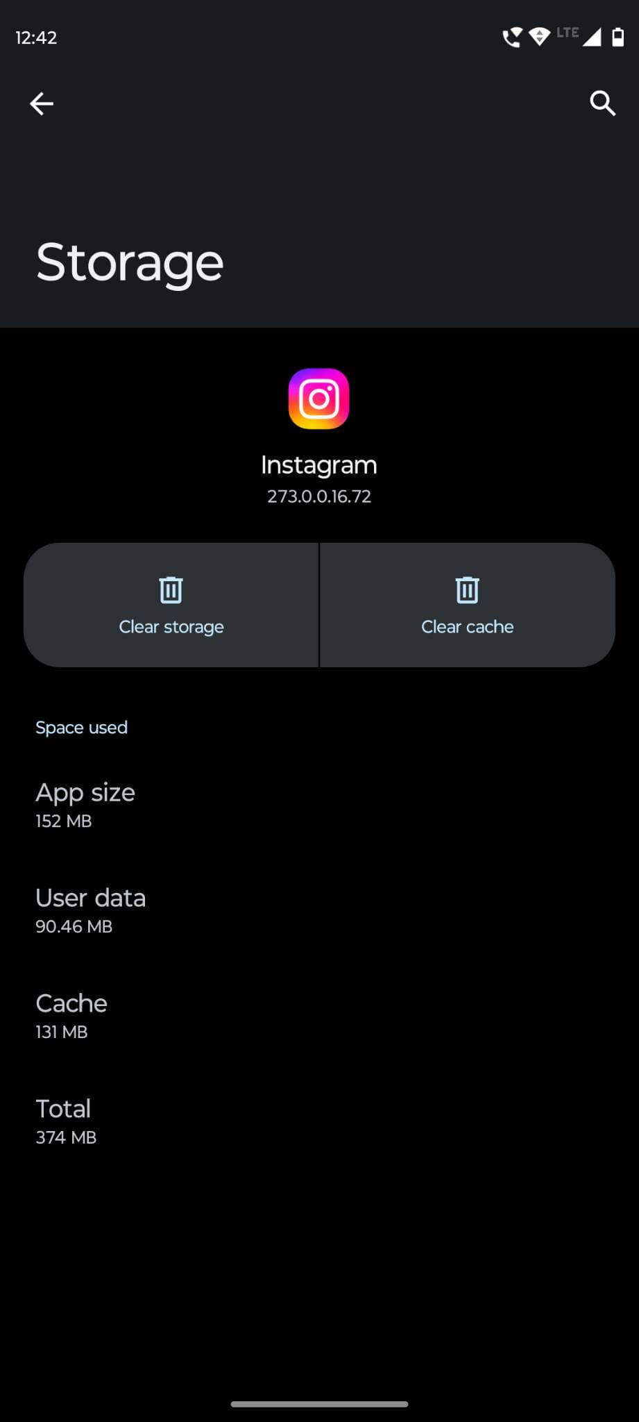 Clear cache to fix Why Are My Instagram Stories Blurry