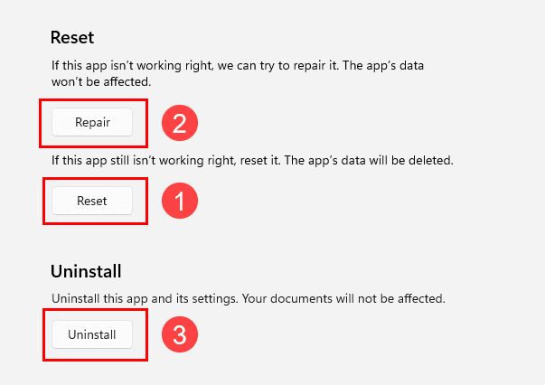How to reset OneDrive Microsoft Store app to fix error code 0x80071129