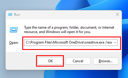 How to reset OneDrive system tray app to resolve error 0x80071129