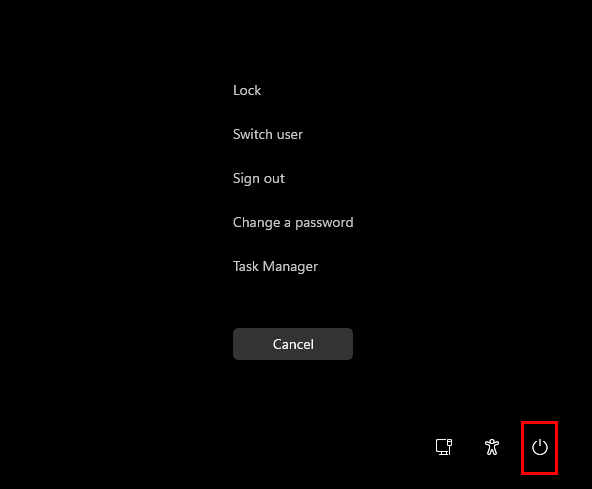 How to restart Windows 11 using Ctrl Alt Delete