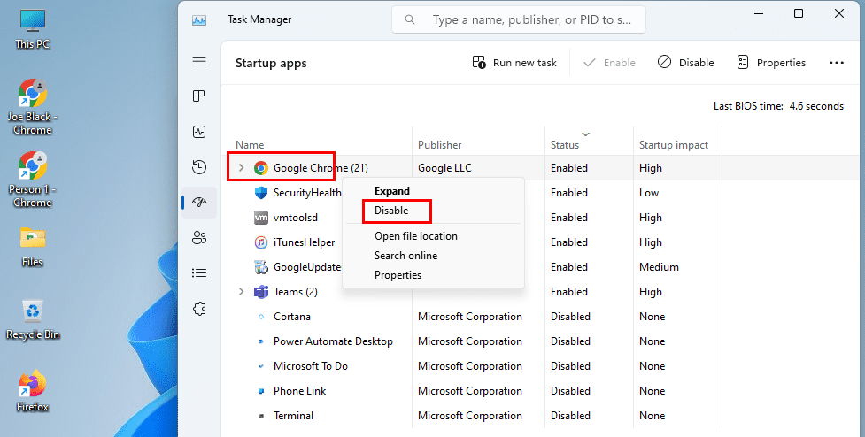 Learn to fix Class not registered Explorer.exe by disabling startup apps