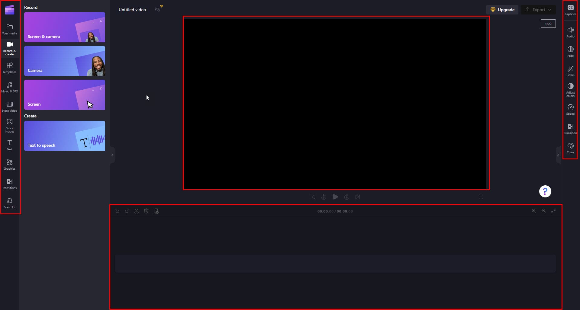 iMovie equivalent for Windows Clipchamp