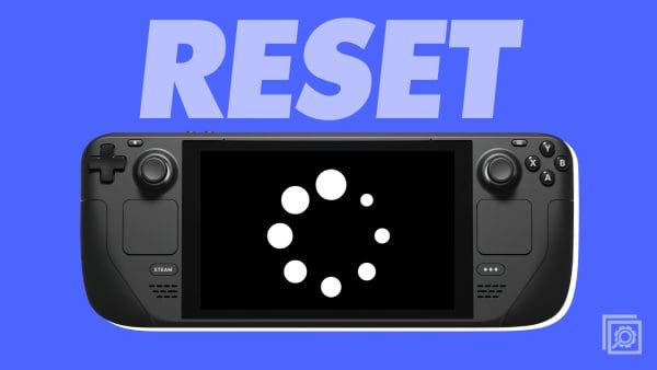 Reset Steam Deck Spinning Icon Header