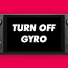 How to turn off gyro Steam Deck